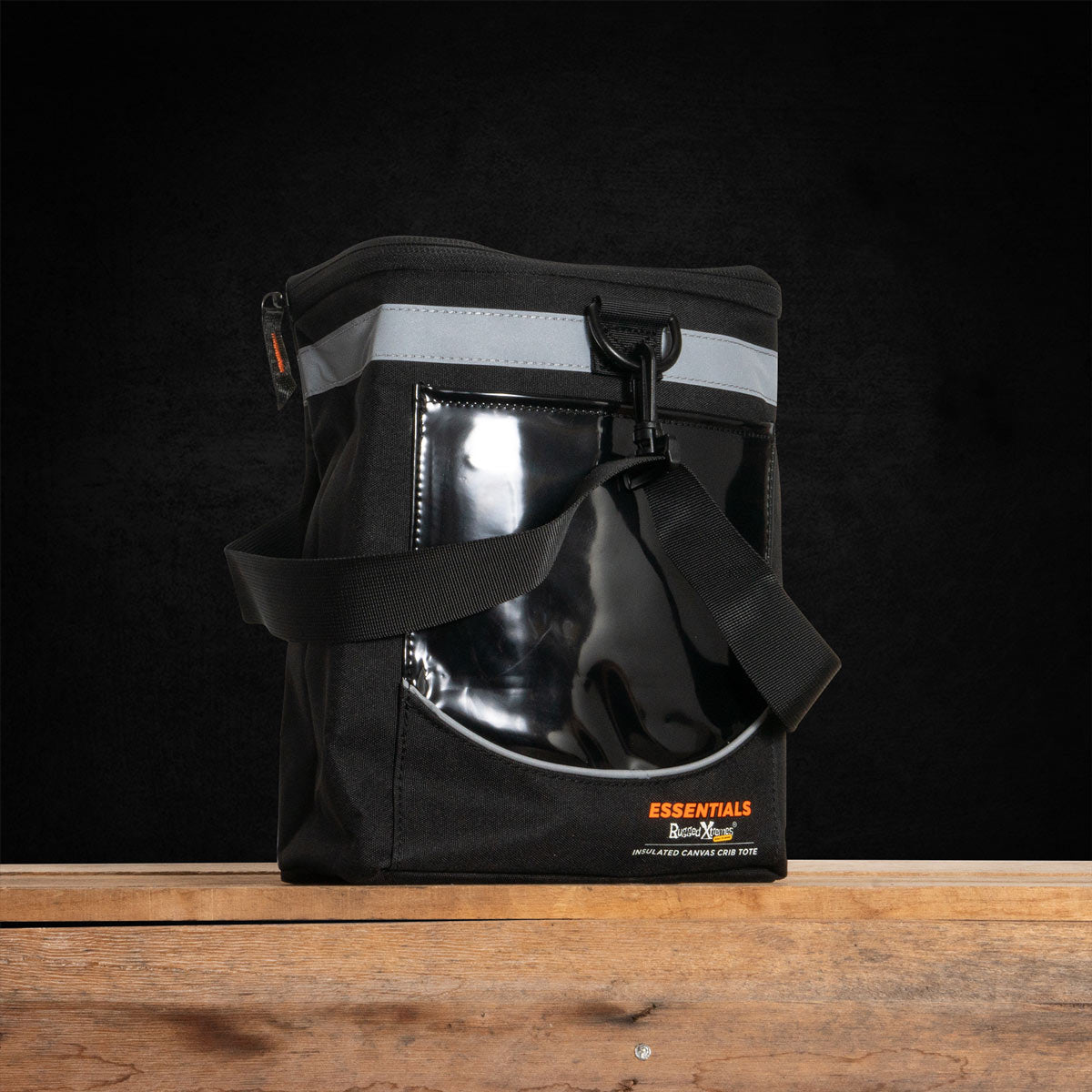 INSULATED TOTE BAG - SHINY PVC FRONT PANEL - Rugged Xtremes