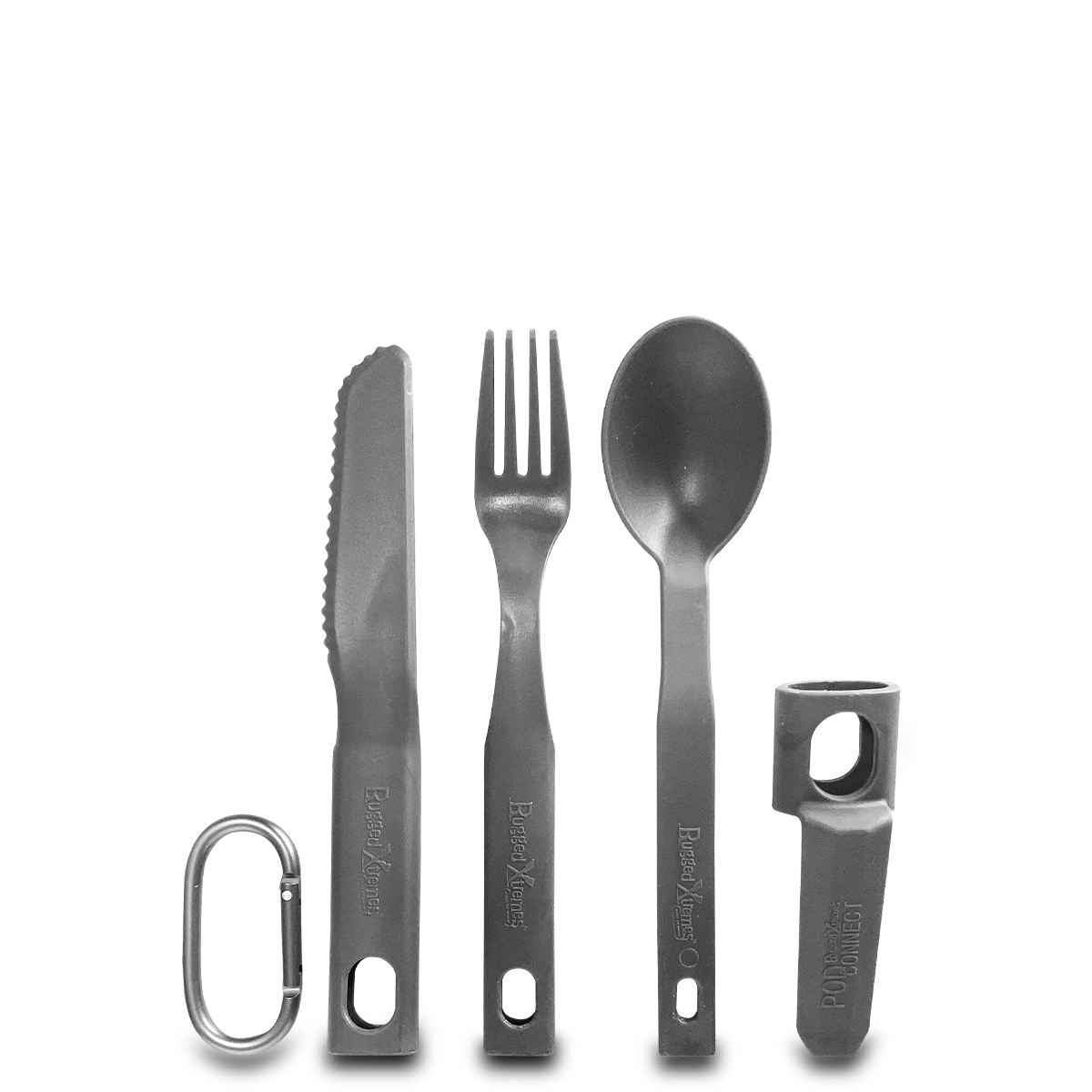 Reusable composite cutlery set