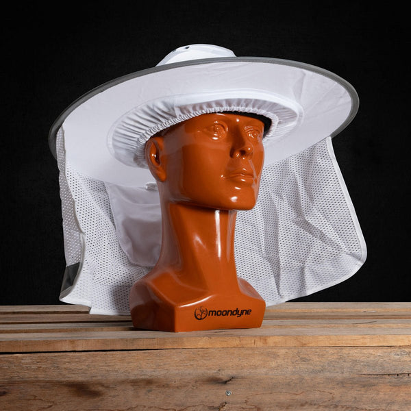 Pop - up Protection for Hard Hats - White - Rugged Xtremes