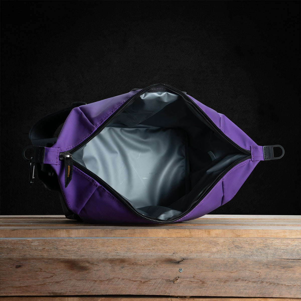 Insulated Crib Bag - Purple PVC