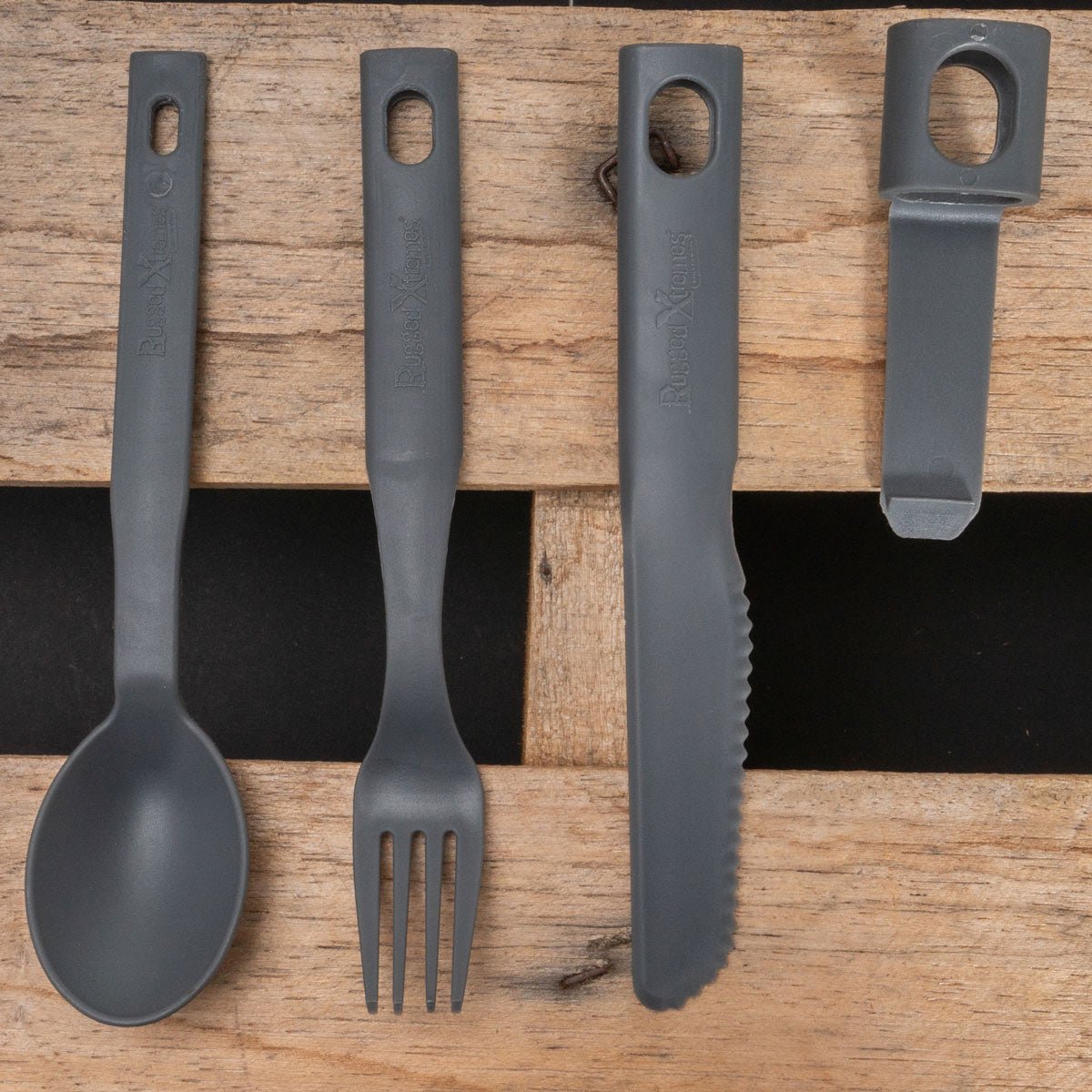 Reusable composite cutlery set - Rugged Xtremes