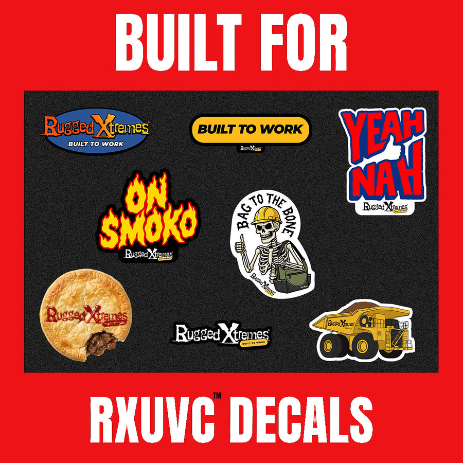 RXUVC™ sticker compatible