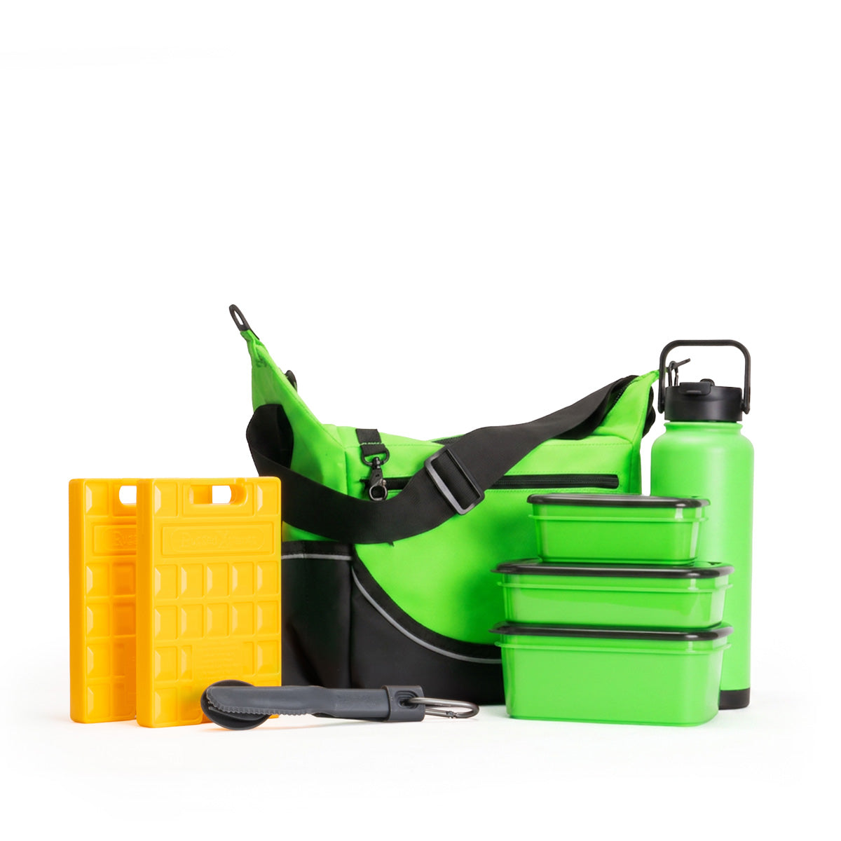 SMOKO PACK - 15L - PVC - FLUORO GREEN