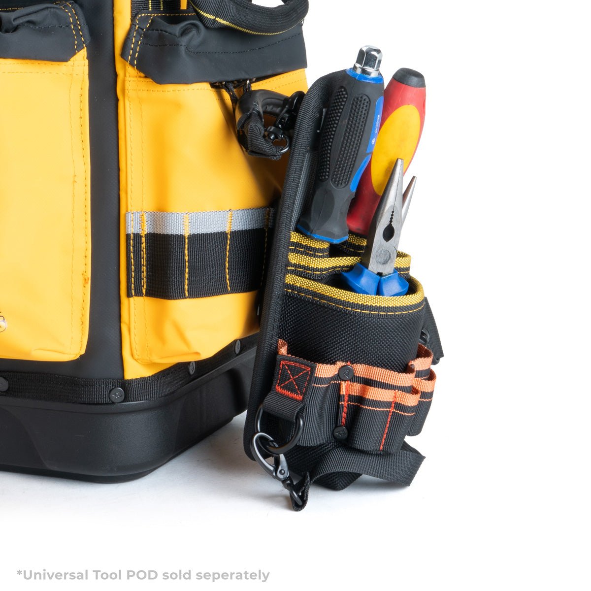 Rugged Xtremes Professional Tool Bag 35L With Heavy-Duty Hard Base