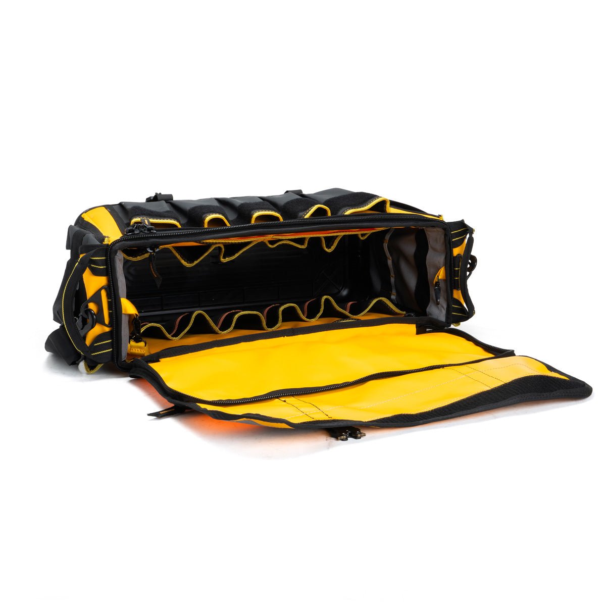 Rugged Xtremes Tradesman Tool Bag with Heavy-Duty Hard Base