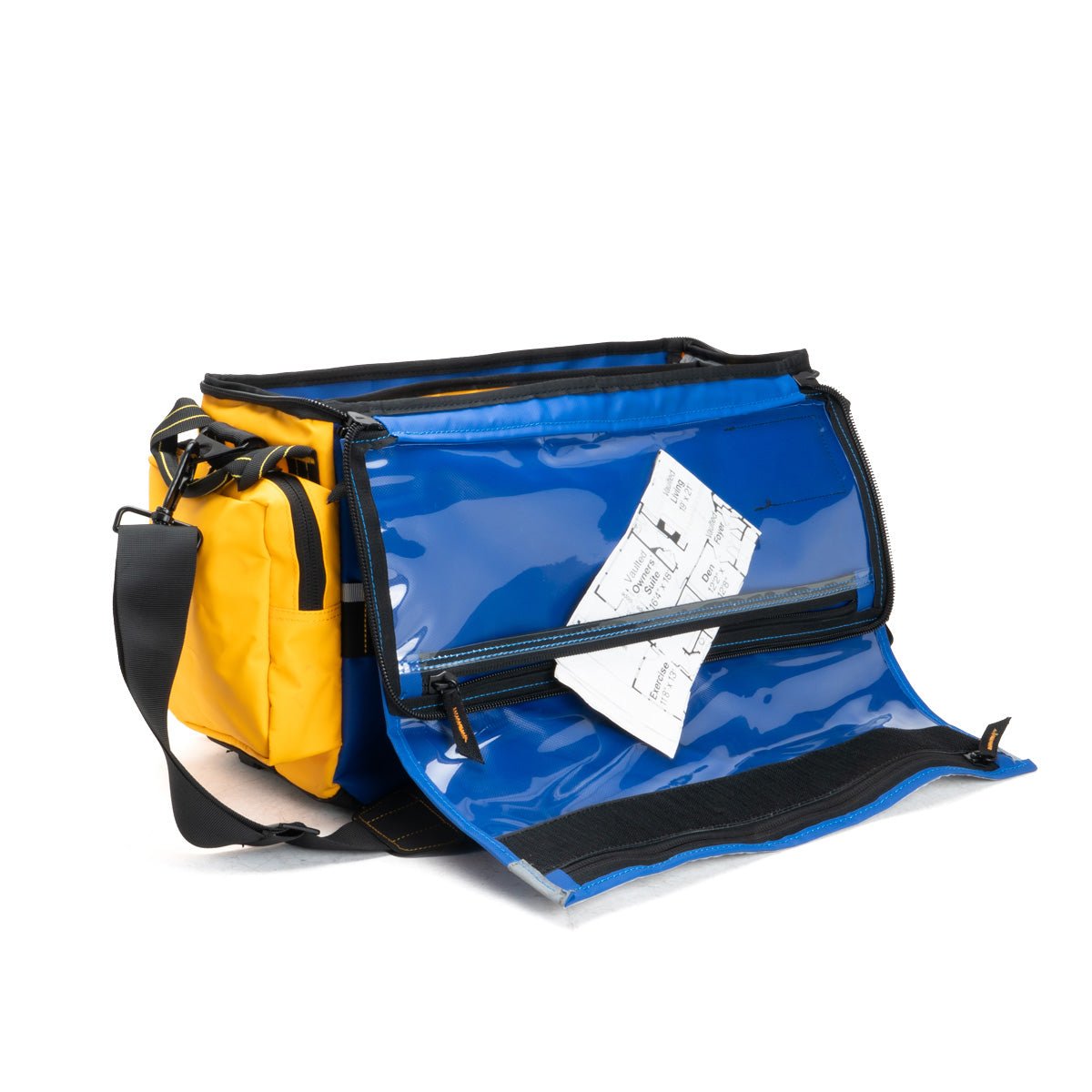 UNDER THE WEATHER バッグ 青×黄 Rugged Xtremes Workmate PVC Tool Bag 30L | Medium |