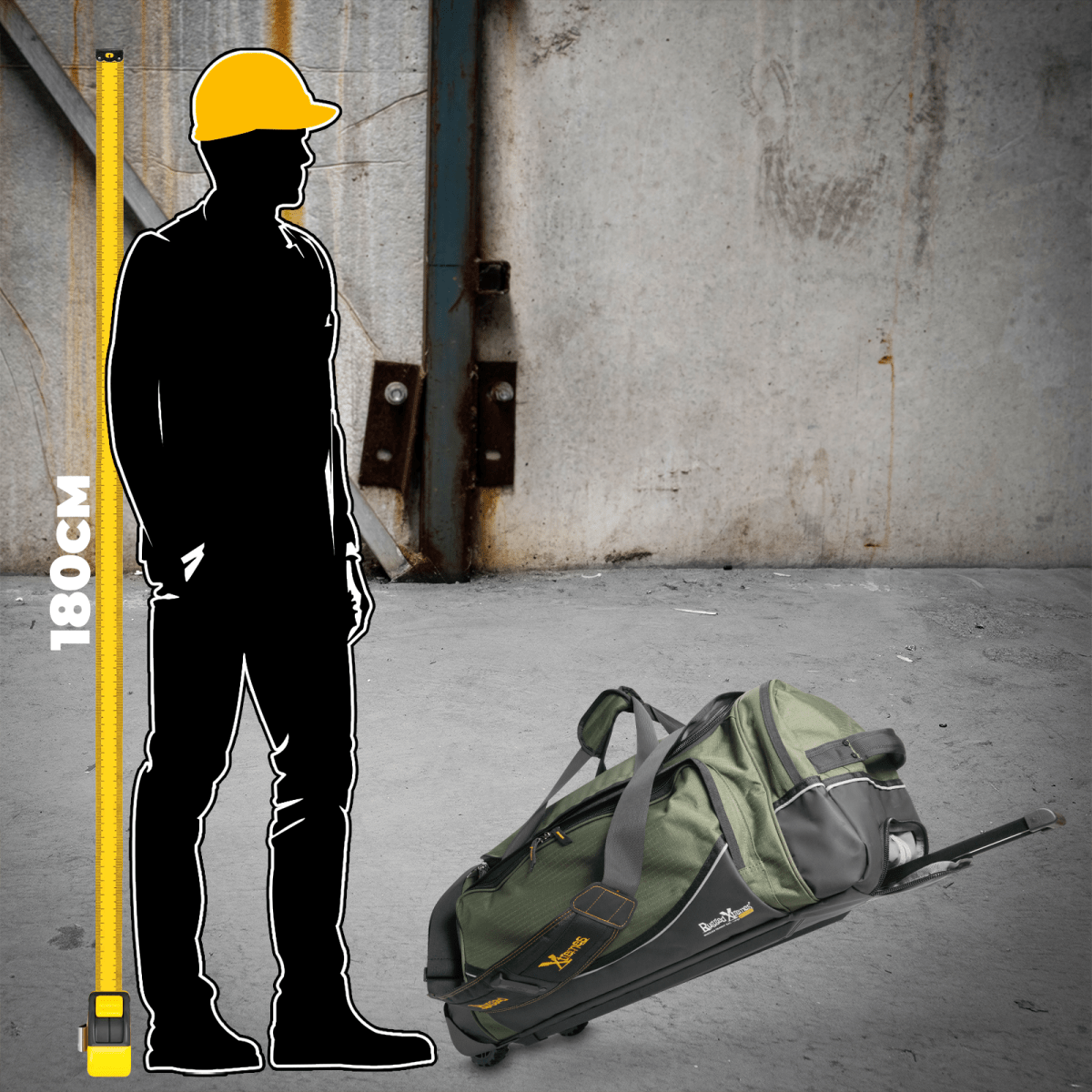 Wheeled FIFO Transit Bag - Canvas - Rugged Xtremes