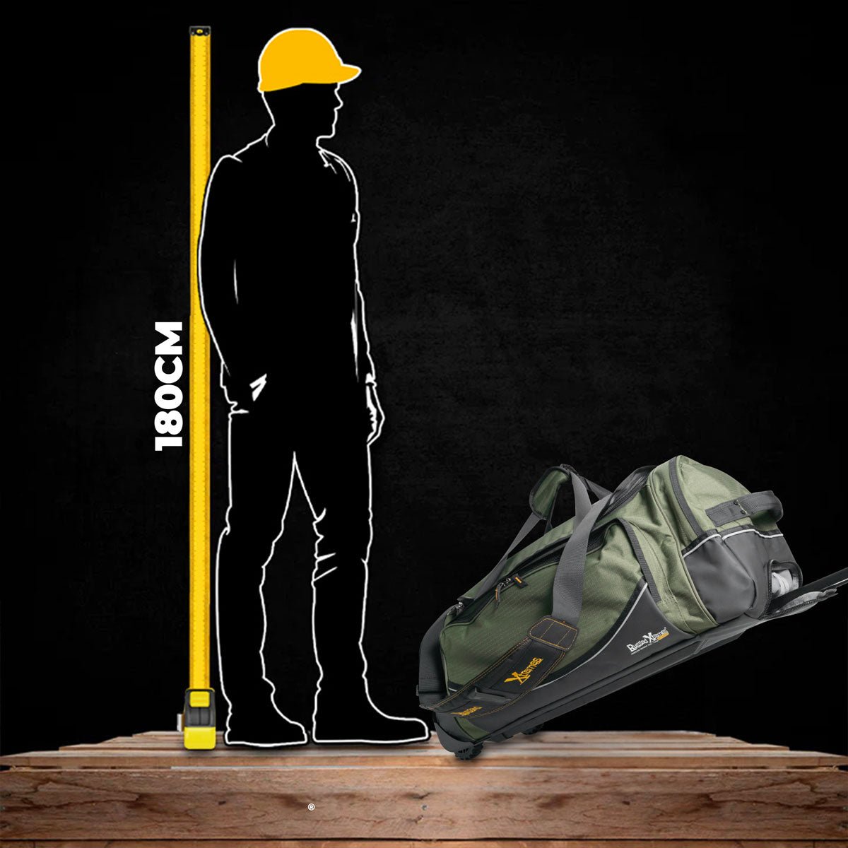 Wheeled FIFO Transit Bag - Canvas - Rugged Xtremes