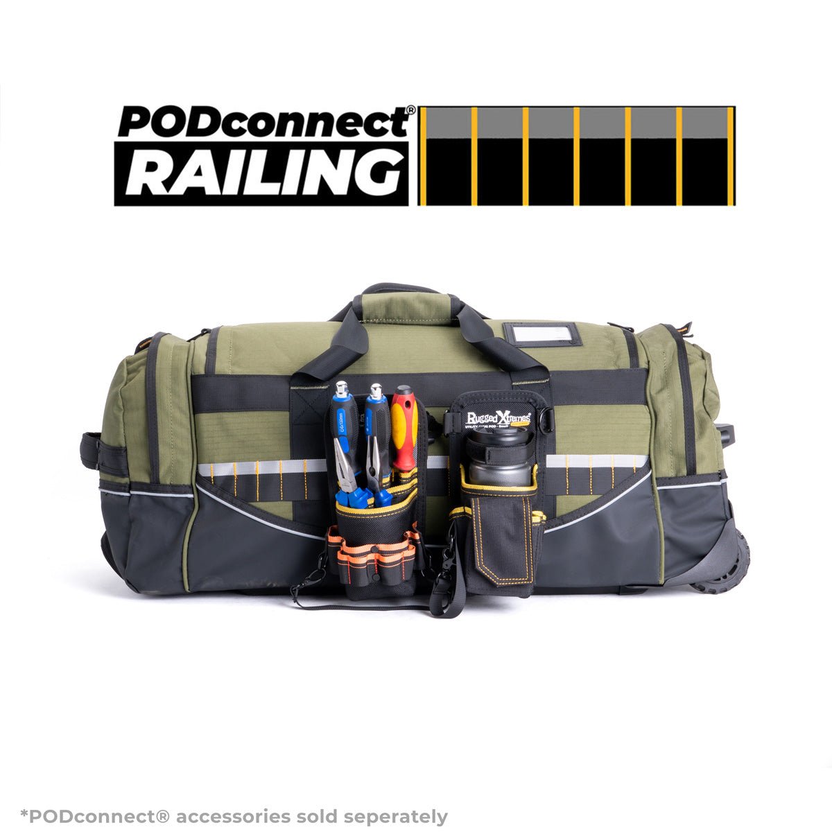 Wheeled FIFO Transit Bag - Canvas - Rugged Xtremes
