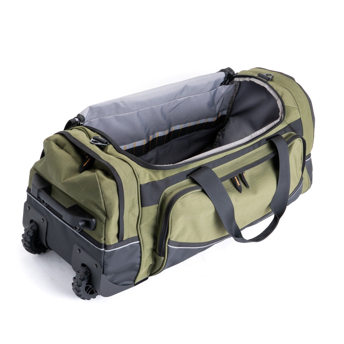 Rugged Xtremes Wheeled Transit Duffle Bag Canvas | Green
