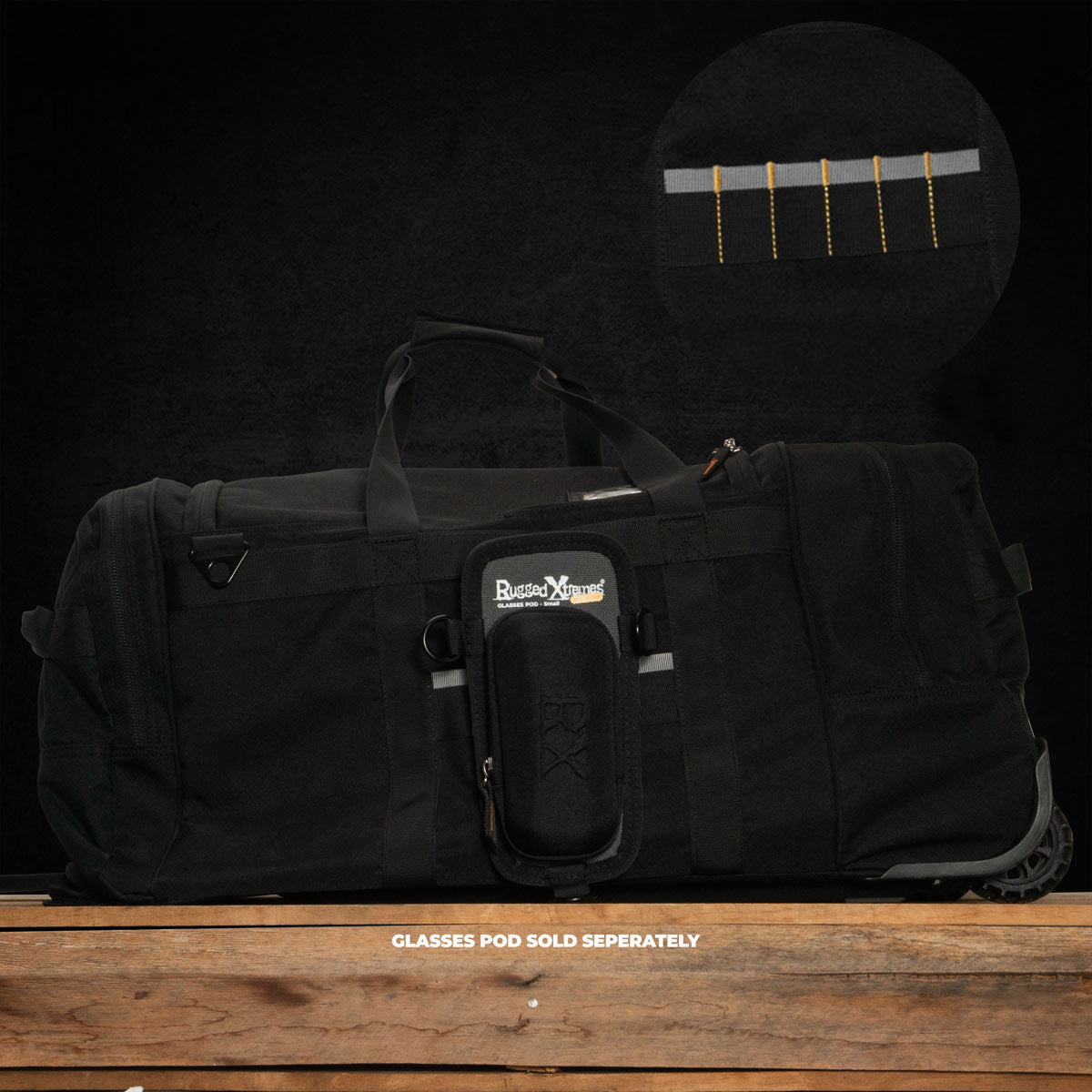 Wheeled Gear Bag - Canvas - Rugged Xtremes