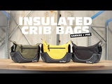 insulated pvc red crib bag breakdown